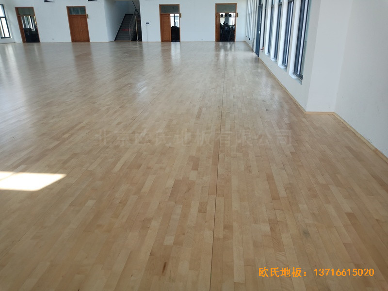 寧波中國石油儲蓄基地運動館體育地板鋪裝案例0