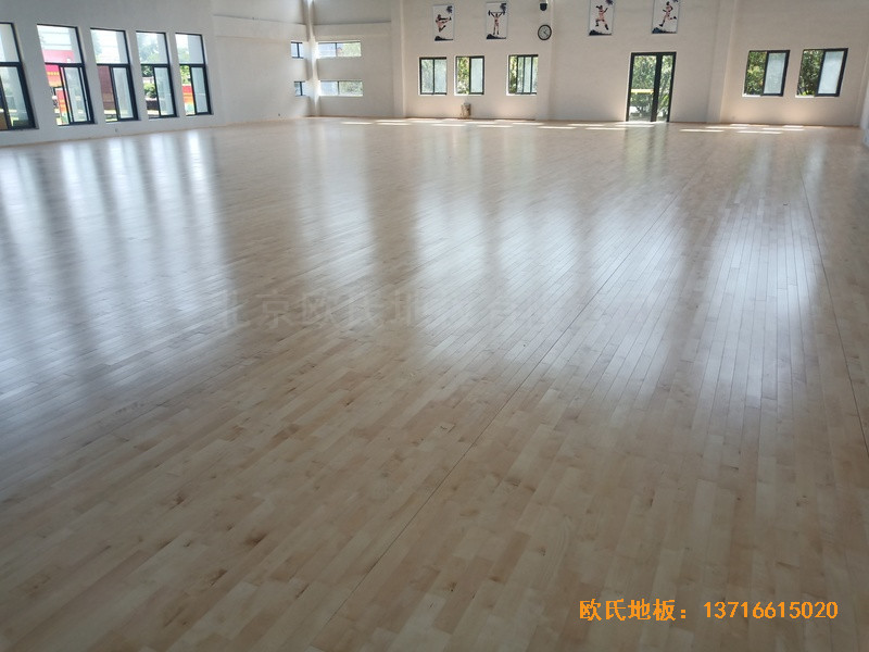 寧波中國石油儲蓄基地運動館體育地板鋪裝案例4